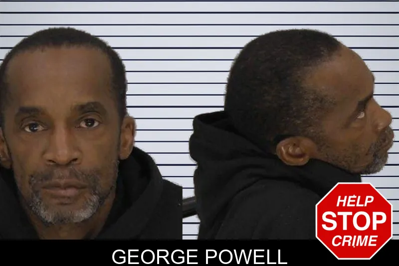 George Powell mugshot