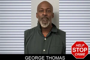 George Thomas mugshot