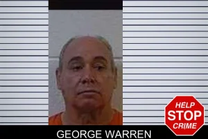 George Warren mugshot