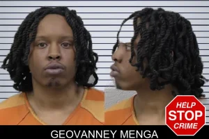 Geovanney Menga mugshot