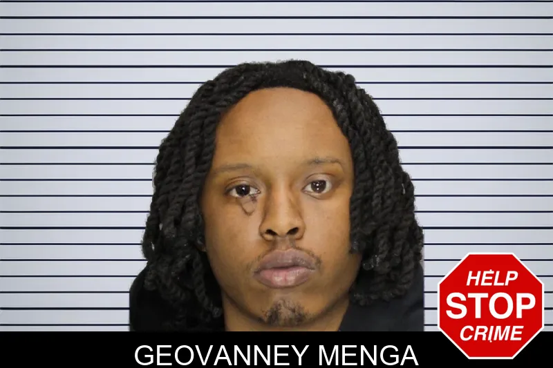 Geovanney Menga mugshot