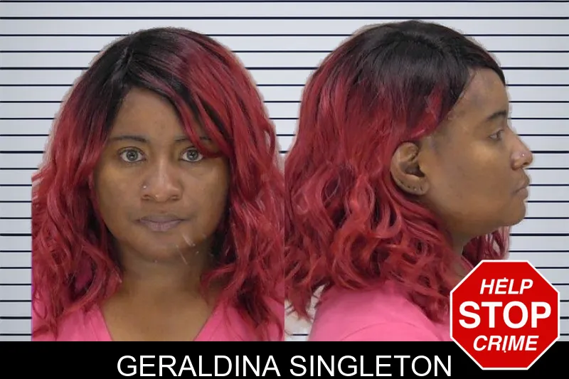 Geraldina Singleton Mugshots