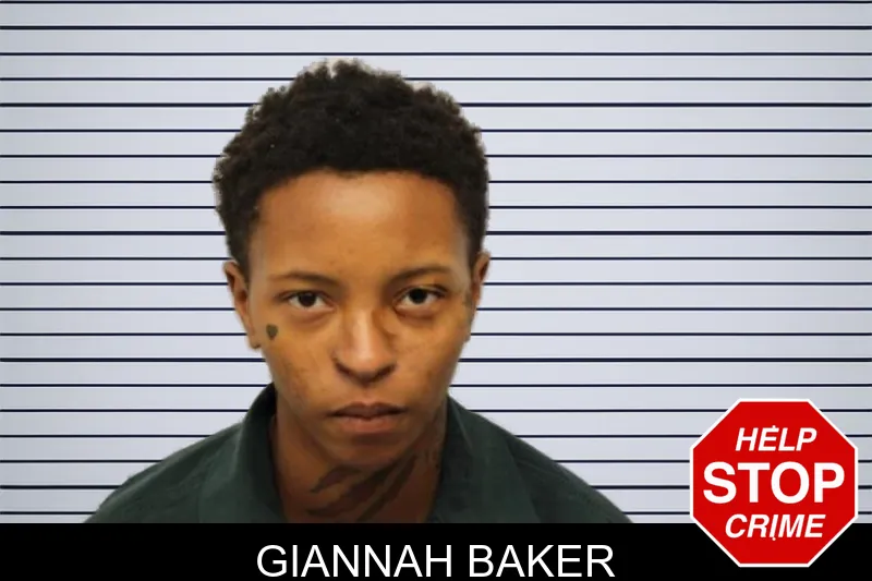 Giannah Baker mugshot