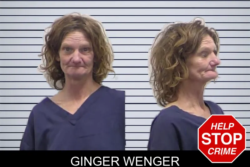 Ginger Wenger Mugshots
