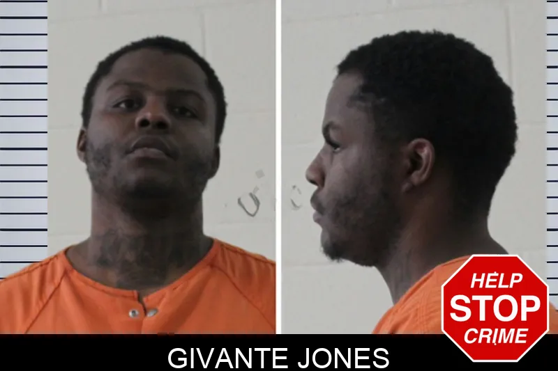 Givante Jones Mugshots