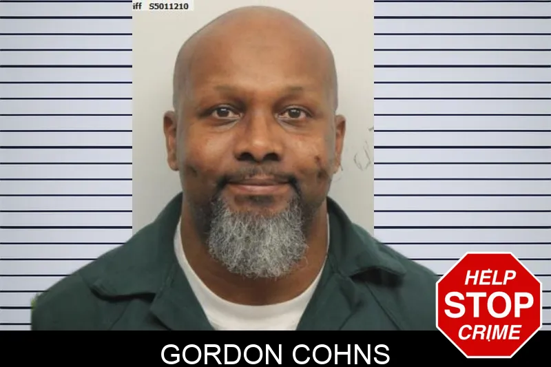 Gordon Cohns mugshot