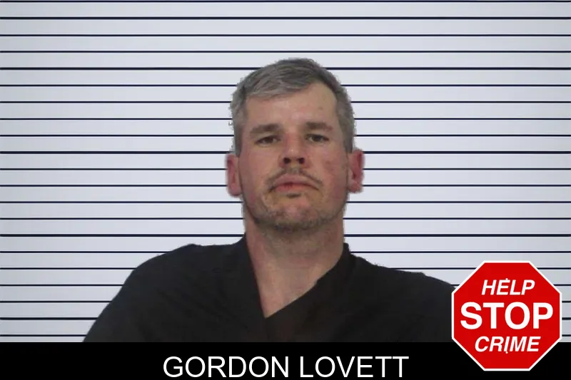 Gordon Lovett mugshot