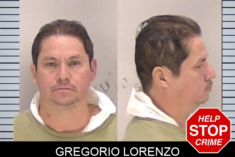 Gregorio Lorenzo mugshot