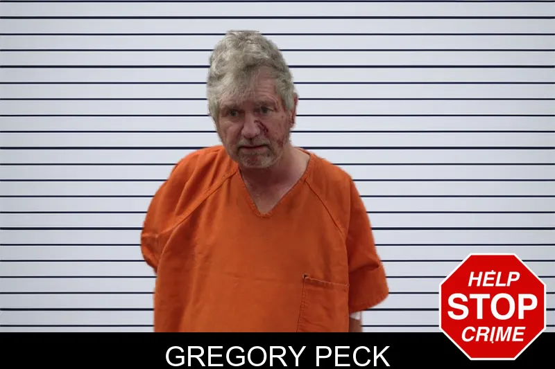 Gregory Peck mugshot