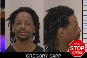 Gregory Sapp mugshot