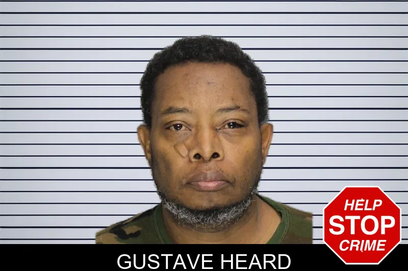 Gustave Heard mugshot