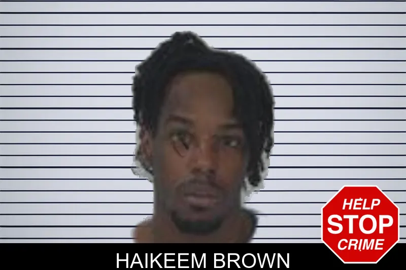 Haikeem Brown mugshot