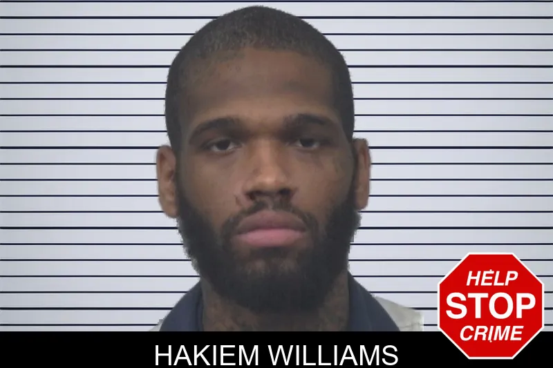 Hakiem Williams mugshot