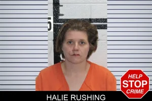 Halie Rushing mugshot
