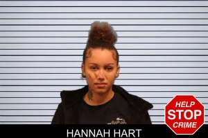 Hannah Hart mugshot
