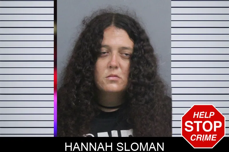Hannah Sloman Mugshots