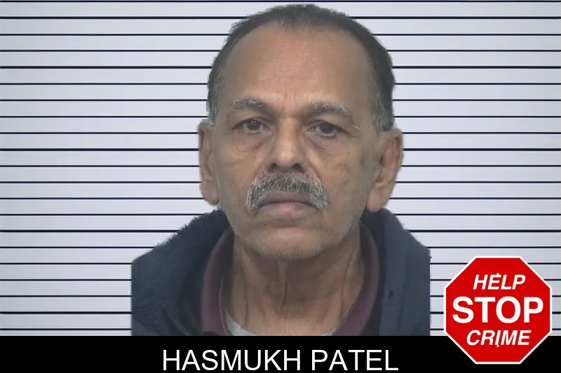 Hasmukh Patel mugshot