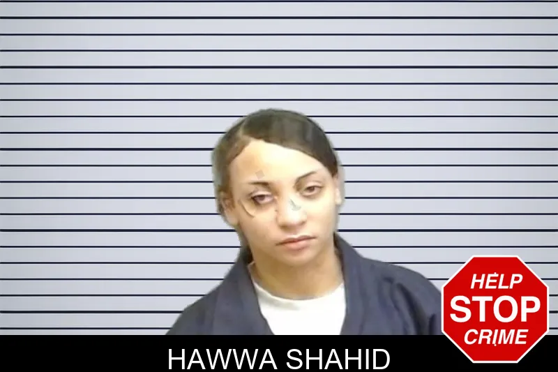 Hawwa Shahid mugshot