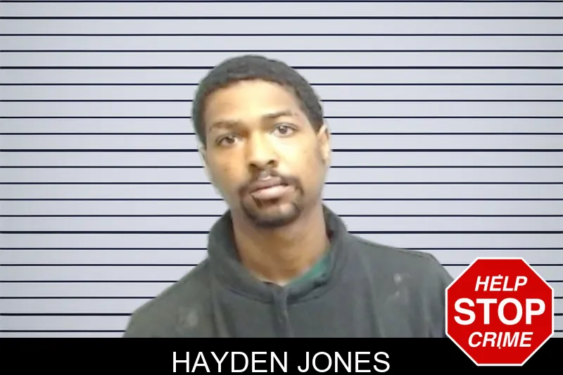 Hayden Jones Mugshots