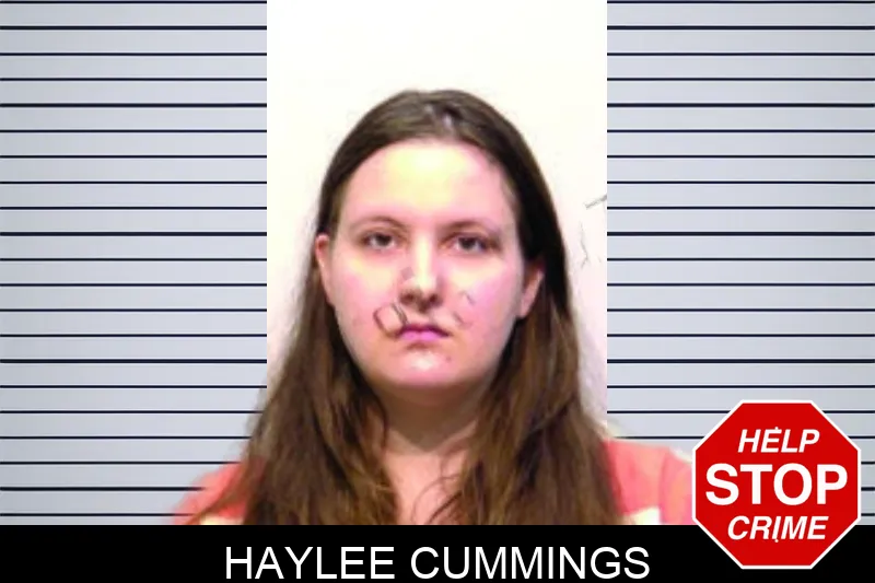 Haylee Cummings mugshot