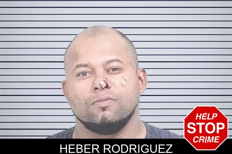 Heber Rodriguez mugshot