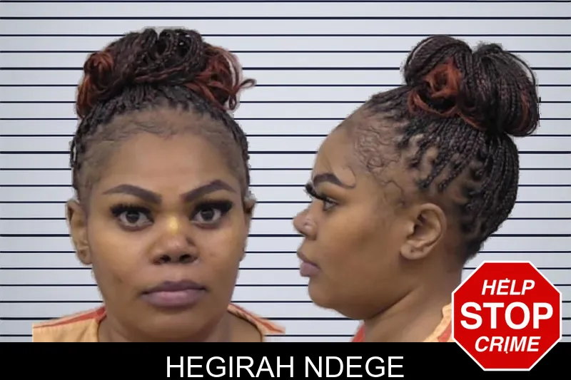 Hegirah Ndege mugshot – Paulding County , Georgia Hegirah Ndege mugshot