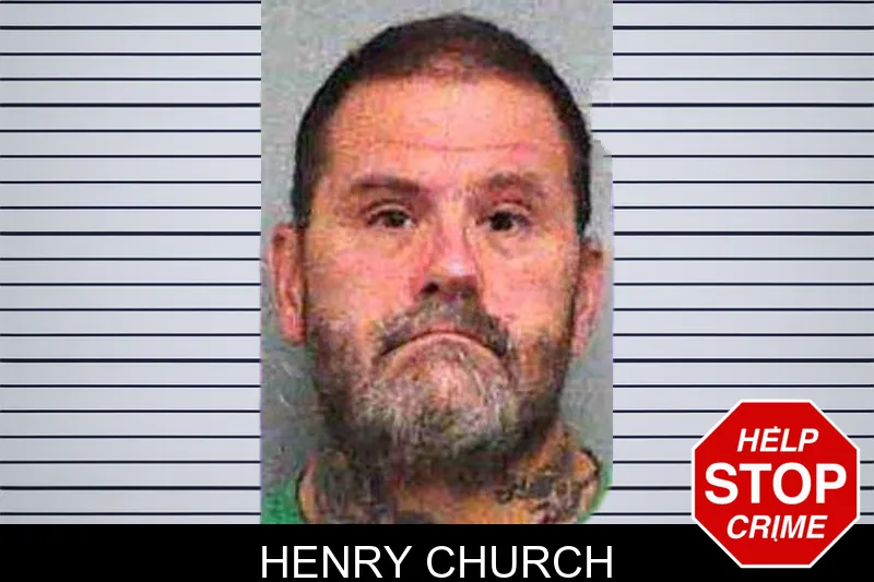 Henry Church mugshot