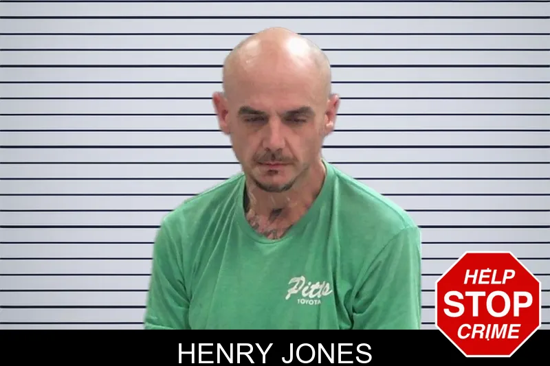 Henry Jones Mugshots