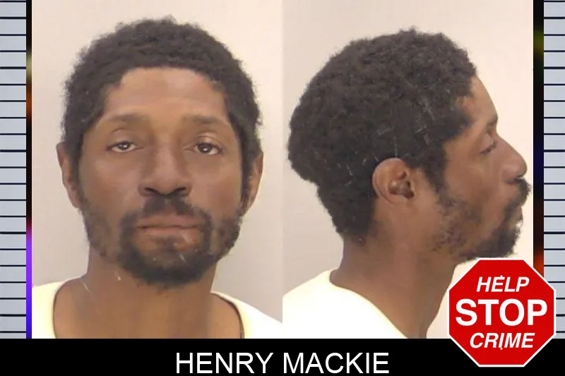 Henry Mackie Mugshots