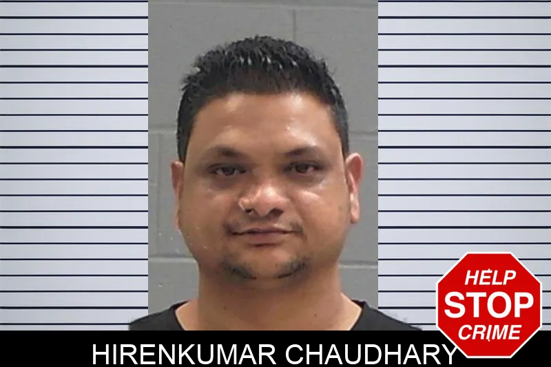 Hirenkumar Chaudhary mugshot