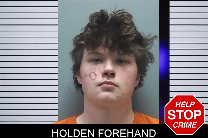 Holden Forehand Mugshots