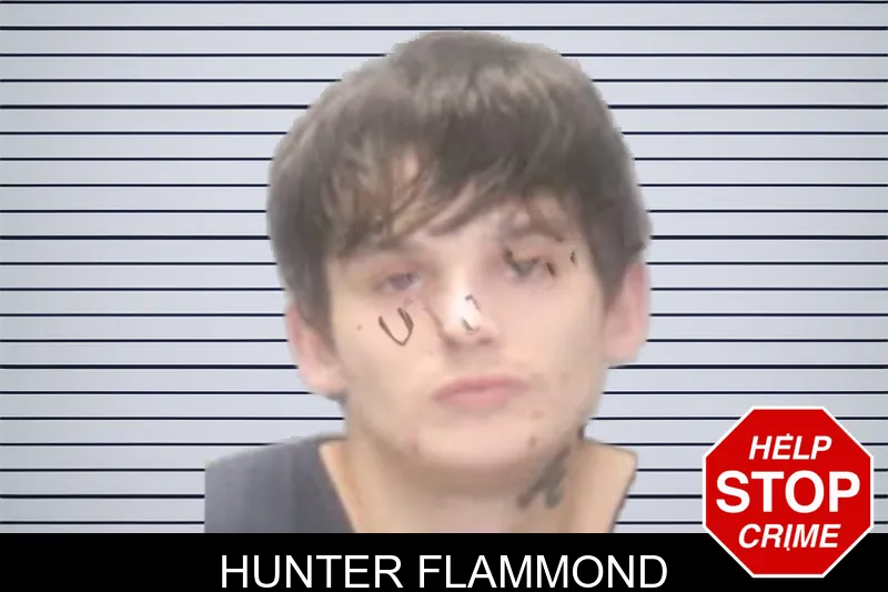 Hunter Flammond mugshot