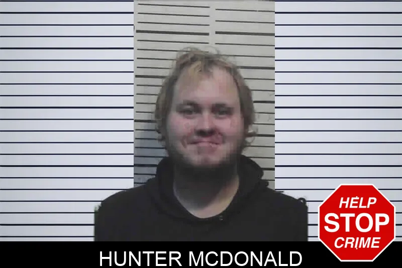 Hunter McDonald Mugshots