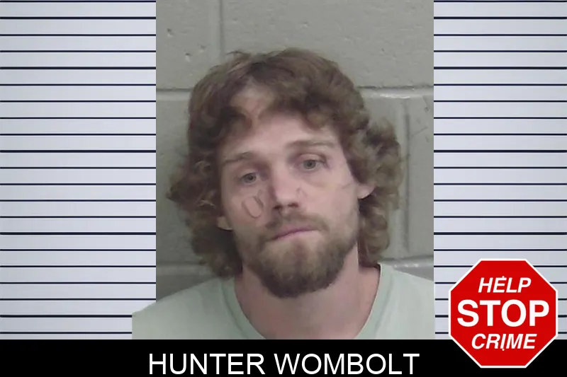 Hunter Wombolt Mugshots