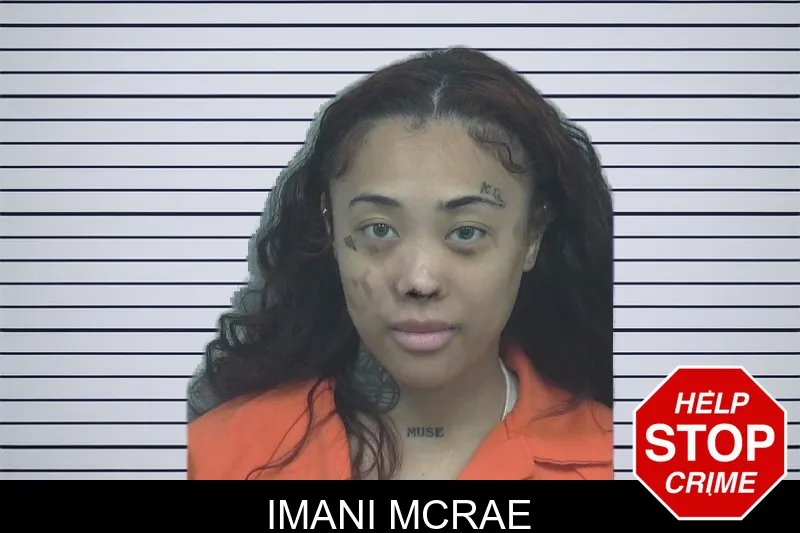 Imani McRae mugshot