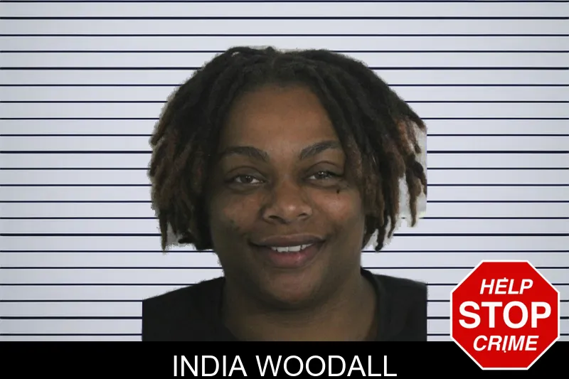 India Woodall mugshot