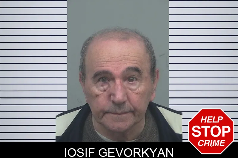 Iosif Gevorkyan mugshot – Gwinnett County , Georgia Iosif Gevorkyan mugshot