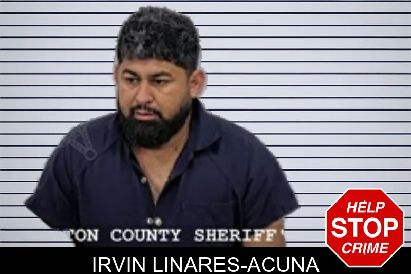 Irvin Linares-Acuna Mugshots