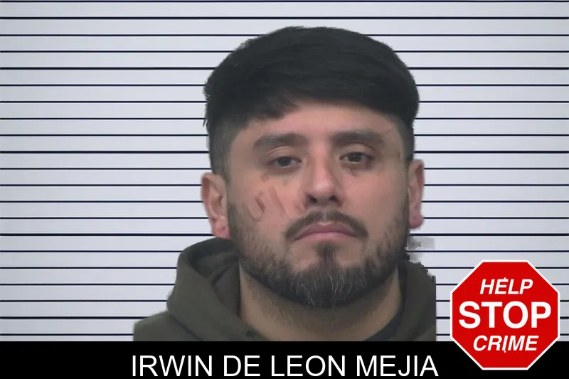 Irwin De Leon Mejia mugshot