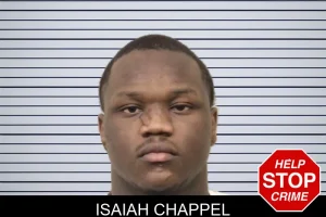 Isaiah Chappel mugshot
