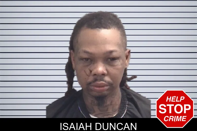Isaiah Duncan Mugshots
