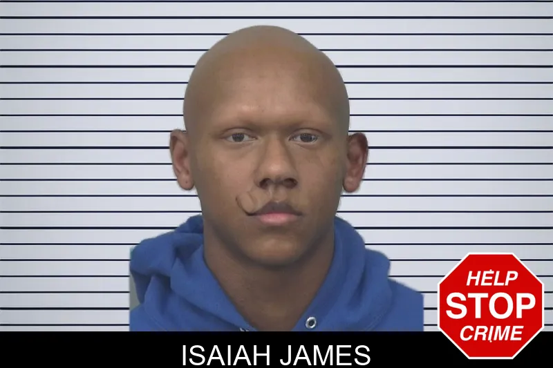 Isaiah James mugshot