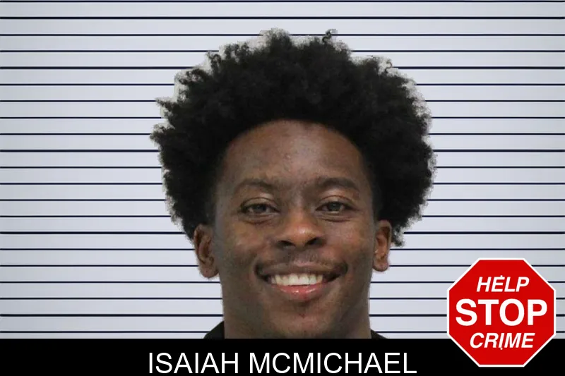 Isaiah McMichael mugshot