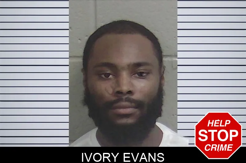 Ivory Evans mugshot