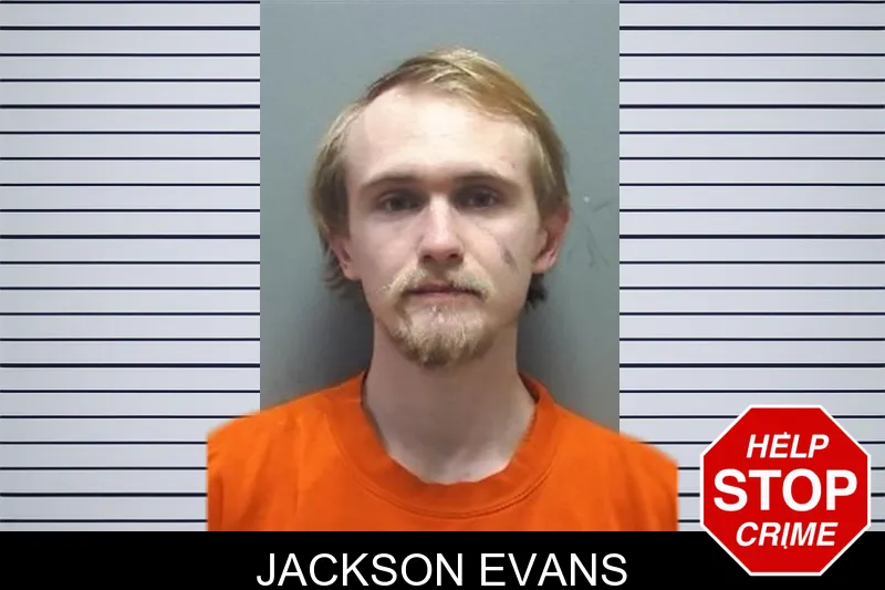 Jackson Evans Mugshots