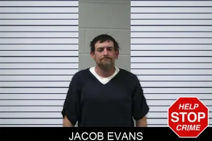 Jacob Evans mugshot
