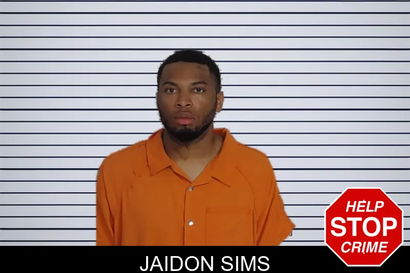 Jaidon Sims Mugshots
