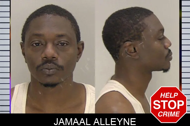 Jamaal Alleyne mugshot