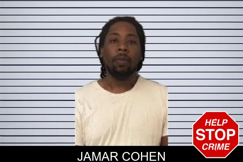 Jamar Cohen mugshot