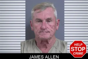 James Allen mugshot